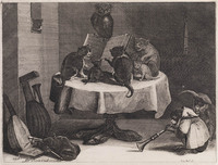 KG 04992
<br/>
Kattenconcert
<br/>
<em>Boel, Quirin (1620-1668)</em>